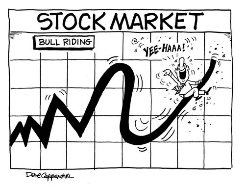 Bull Riding on the Stock Market