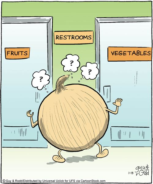 Restrooms.