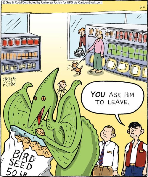 'You ask him to leave.'