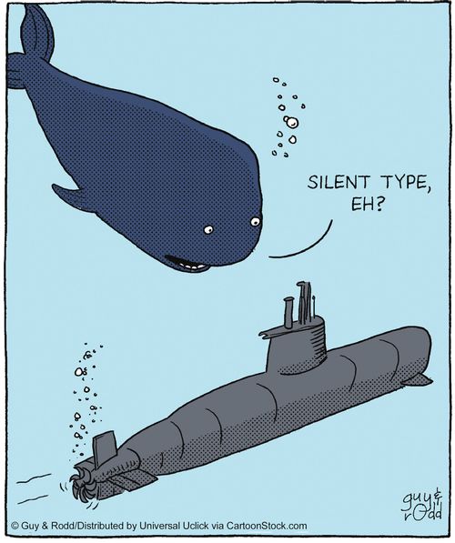 'Silent type, eh?'