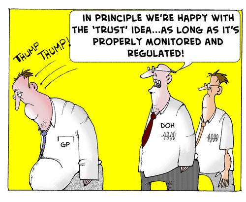 'In principal we're happy with the 'trust' idea...as long as it's properly monitored and regulated.'