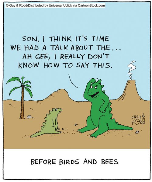 Before birds and bees,