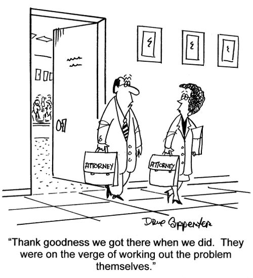 '...They were on the verge of working out the problem themselves.'