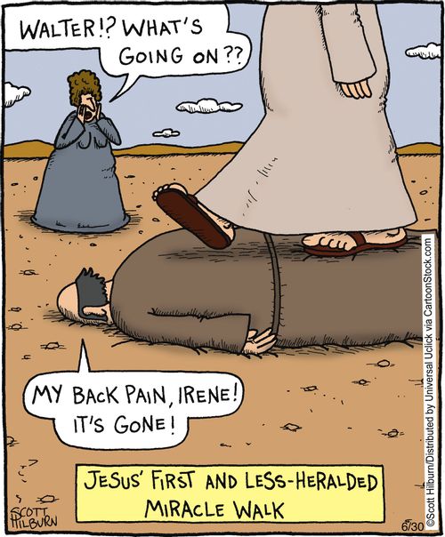 Jesus's First and Less-Heralded Miracle Walk,