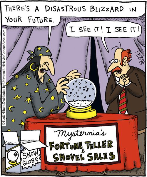 Snow Globe Fortune Teller