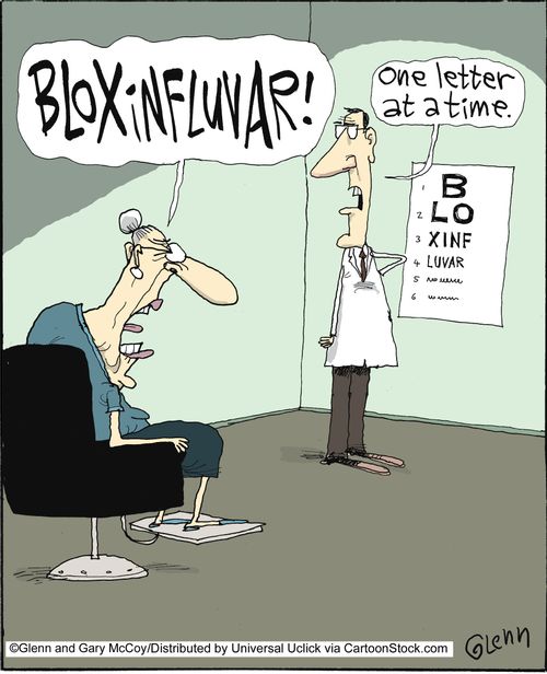'One letter at a time.'