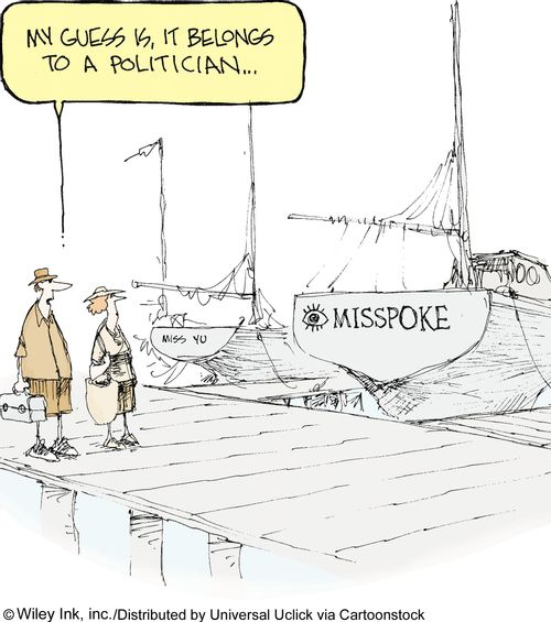 My Guess is, it belongs to a politician.