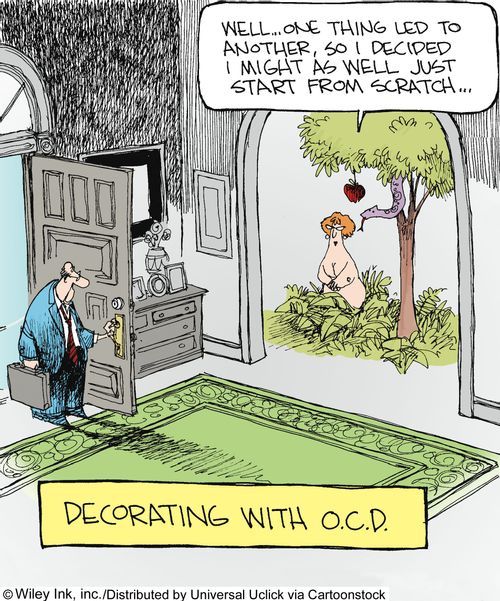 Decorating with O.C.D.