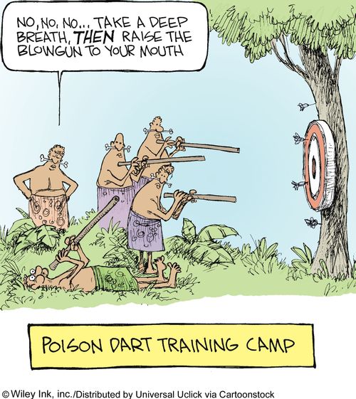 Poison Dart Training Camp.