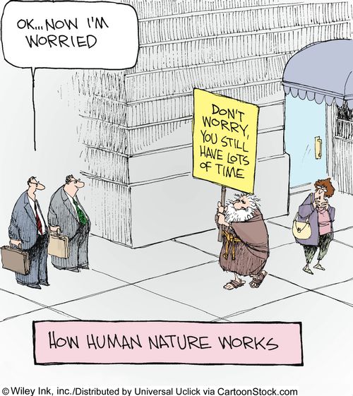 How Human Nature Works: 'Ok...Now I'm worried.'