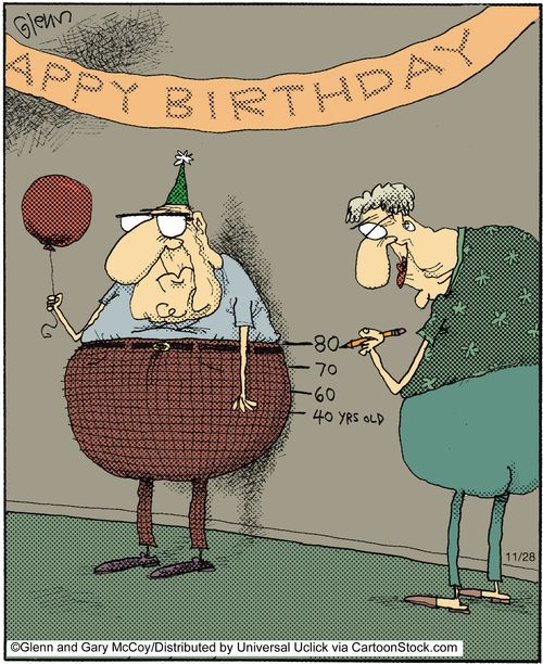 On your 80th birthday.