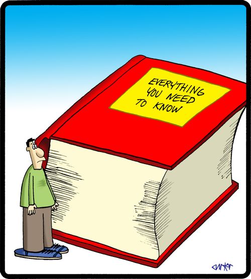 The Book of 'Everything You Need To Know.'