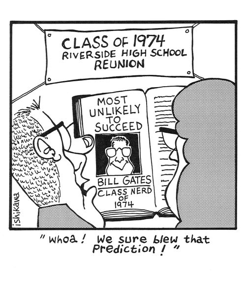 'Whoa!  We sure blew that prediction!'