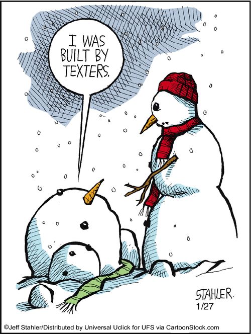 'I was built by texters.'