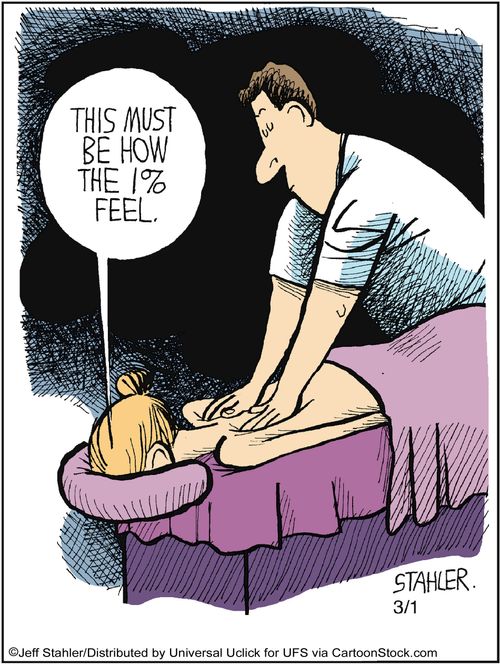 'This must be how the 1% feel.'