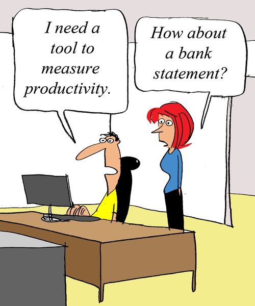 'I need a tool to measure productivity.'  