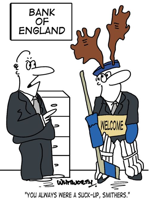 Canada's Mark Carney will be next governor of the Bank of England.