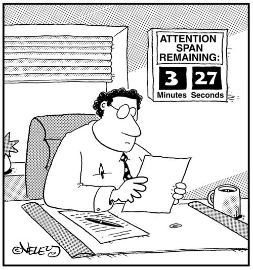 Attention Span Remaining: 3 minutes, 27 seconds.