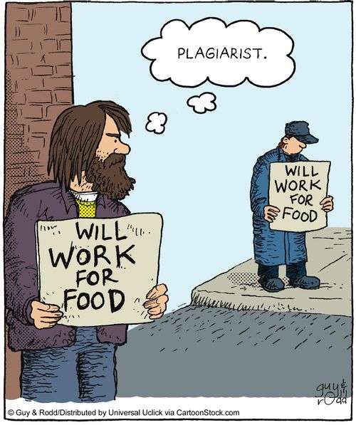 'Plagiarist.'