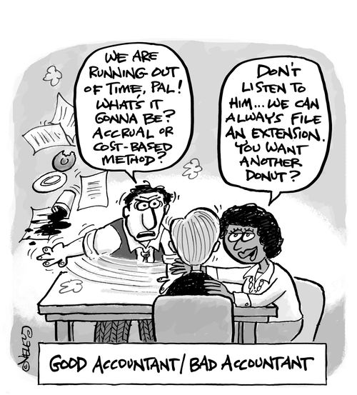 Good Accountant/Bad Accountant.