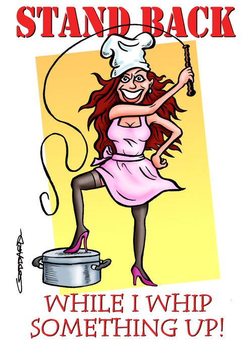 Stand back - while I whip something up
