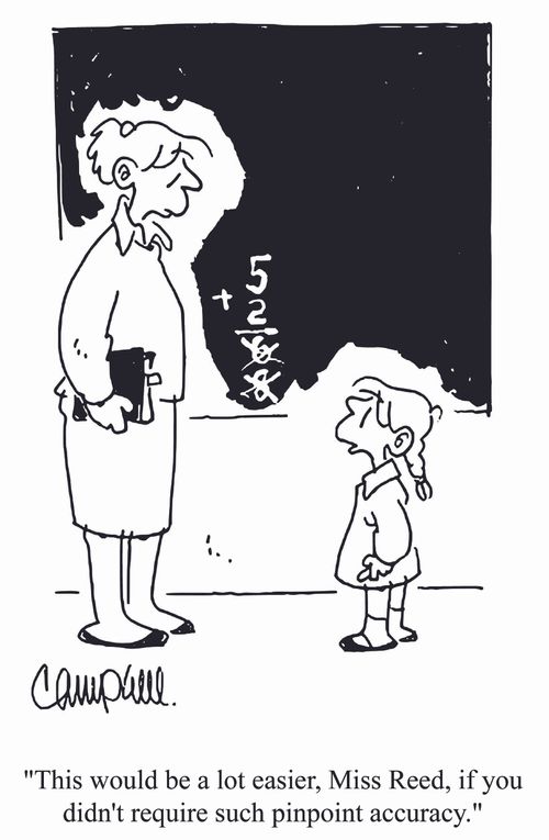 'This would be a lot easier, Miss Reed, if you didn't require such pinpoint accuracy.'