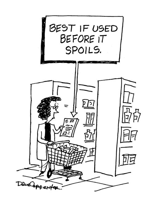 Best if used before it spoils.
