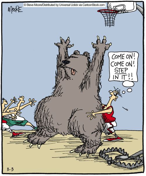 'Come on! Come on! Step in it!!'