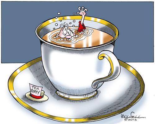 Drowning Tea Party.