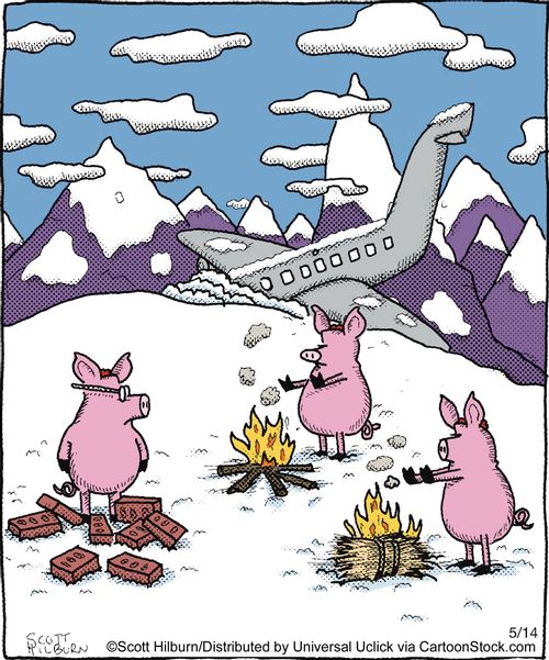 Three little pigs.