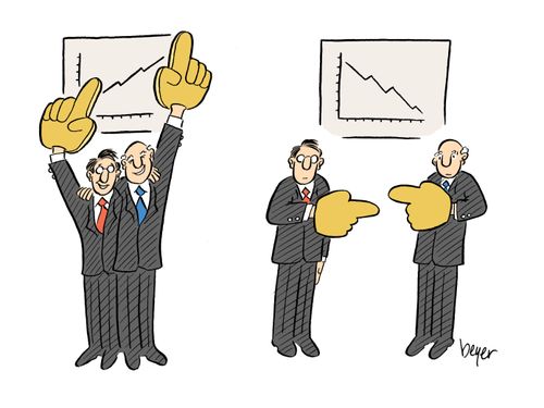 Business of Finger-pointing