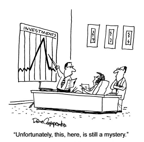'Unfortunately, this, here, is still a mystery.'