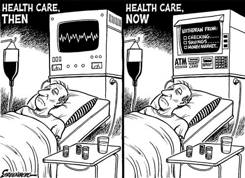 Heath care, then and now.