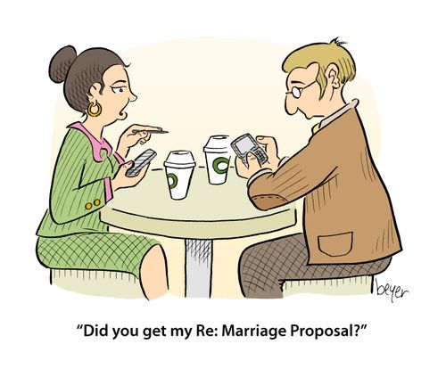 'Did you get my Re: Marriage Proposal'