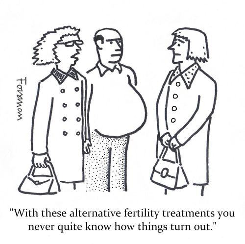 'With these alternative fertility treatments you never quite know how things turn out,'