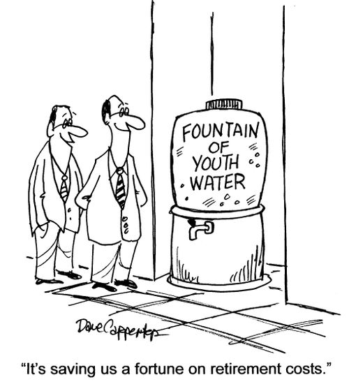'It's saving us a fortune on retirement costs.'