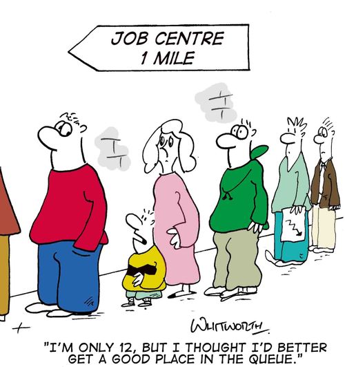 A good place in the queue.