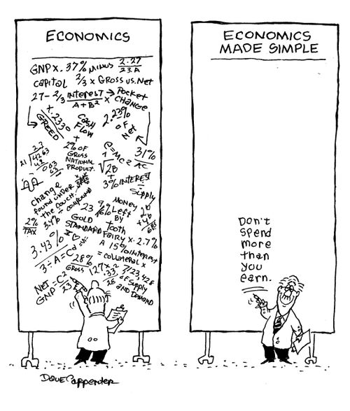 Economics made simple.