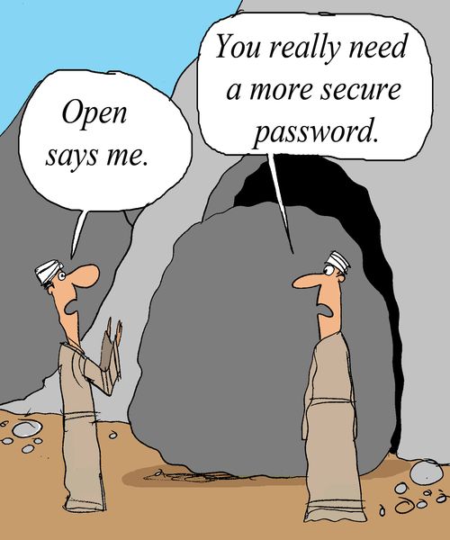 'You need a more secure password.'