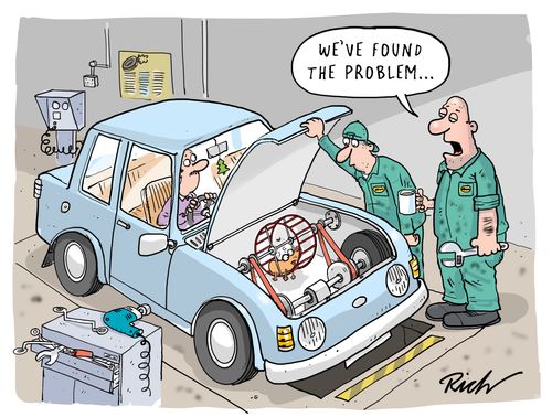 'We've found the problem...'