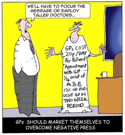 GPs should market themselves to overcome negative press