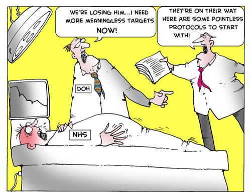 'We are losing him...I need more meaningless targets NOW!'