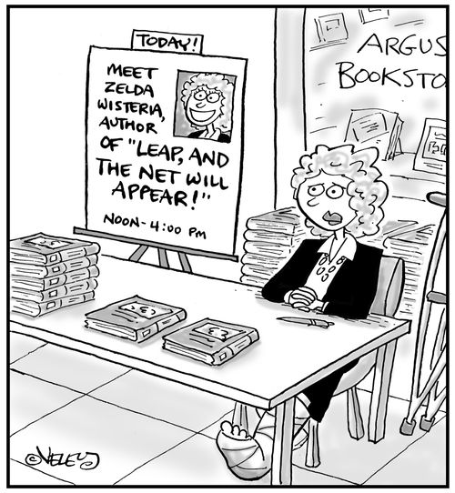 Meet Zelda Wisteria, author of the book 'Leap, and the Net will Appear!'
