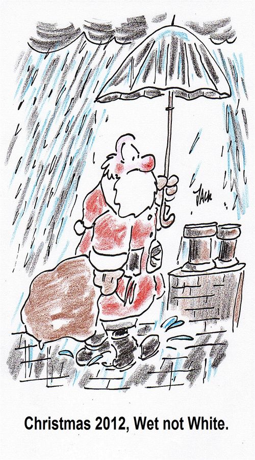 Christmas 2012. Wet not White.