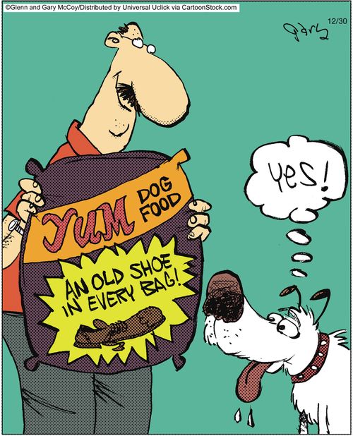 An old shoe in every bag!