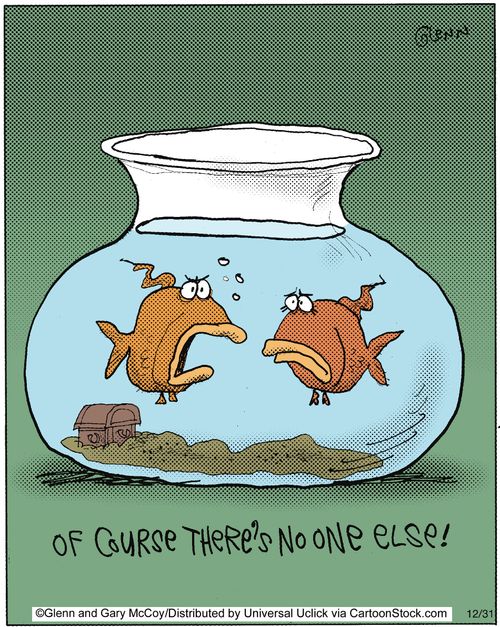'Of course there's no one else!'
