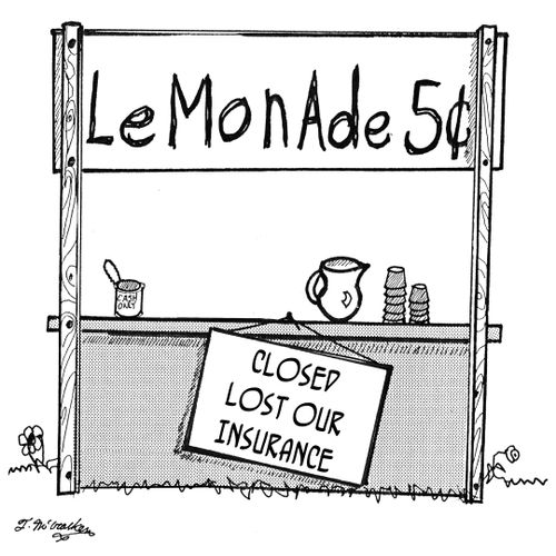Lemonade: 'Closed. Lost Our Insurance.'