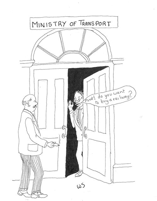 Ministry of Transport: 'Pssst! Do you want to buy a railway?'