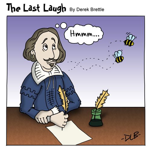 The last laugh. . .'Hmmm!'