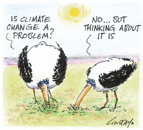 'Is climate change a problem?'